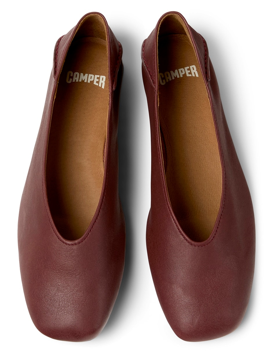 Balerina Casi Myra de piel para mujer 6