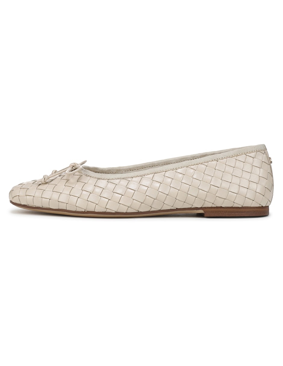 Balerina de piel para mujer