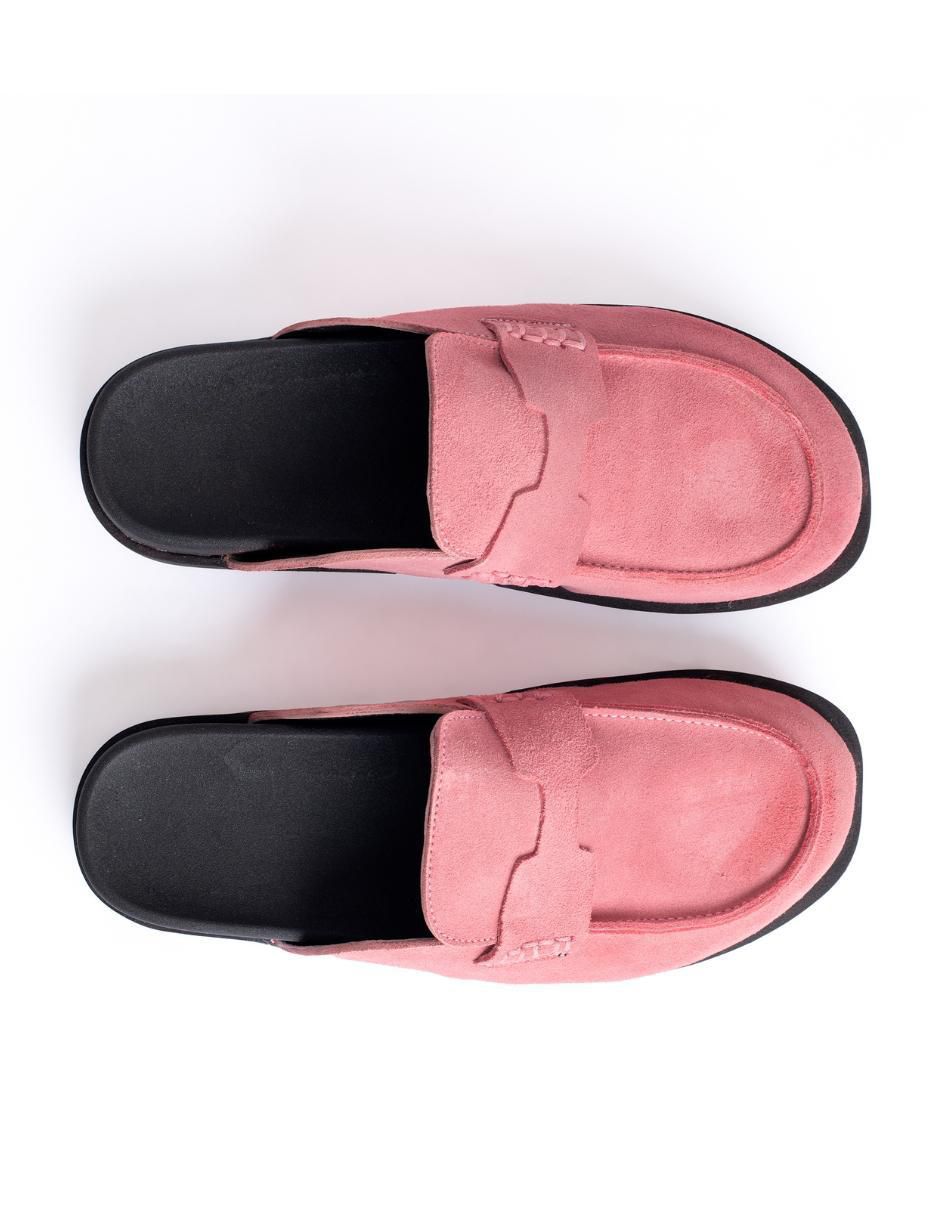 Zueco de gamuza para mujer 2