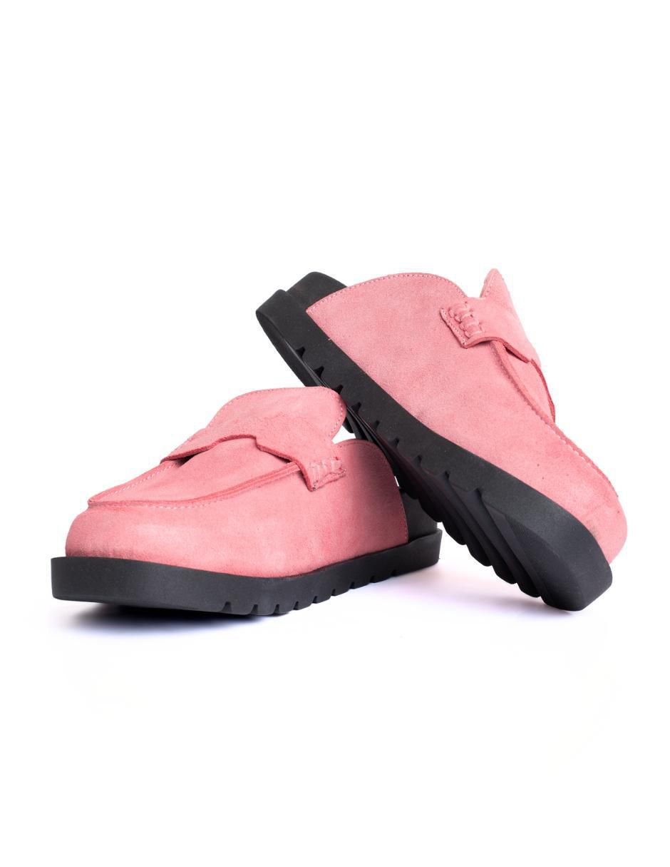 Zueco de gamuza para mujer 4
