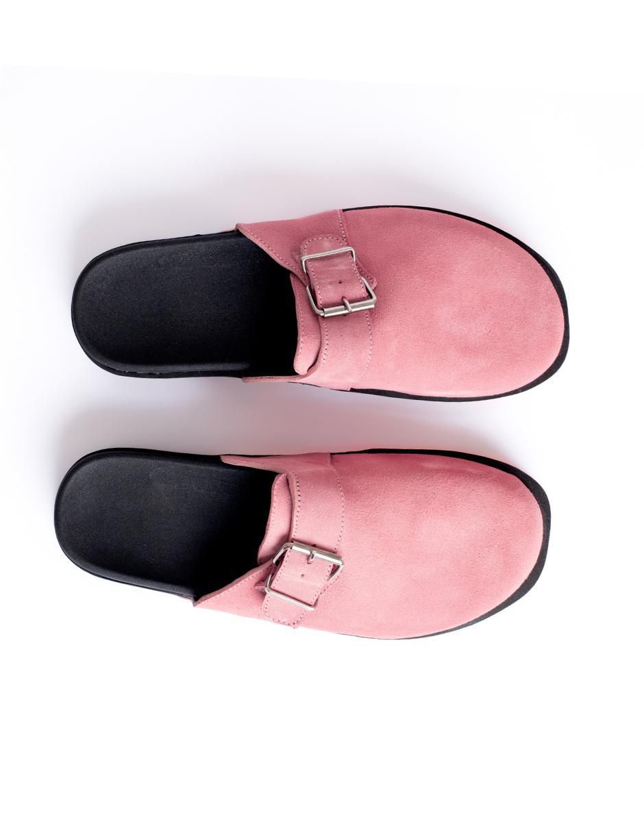 Zueco de gamuza para mujer 2