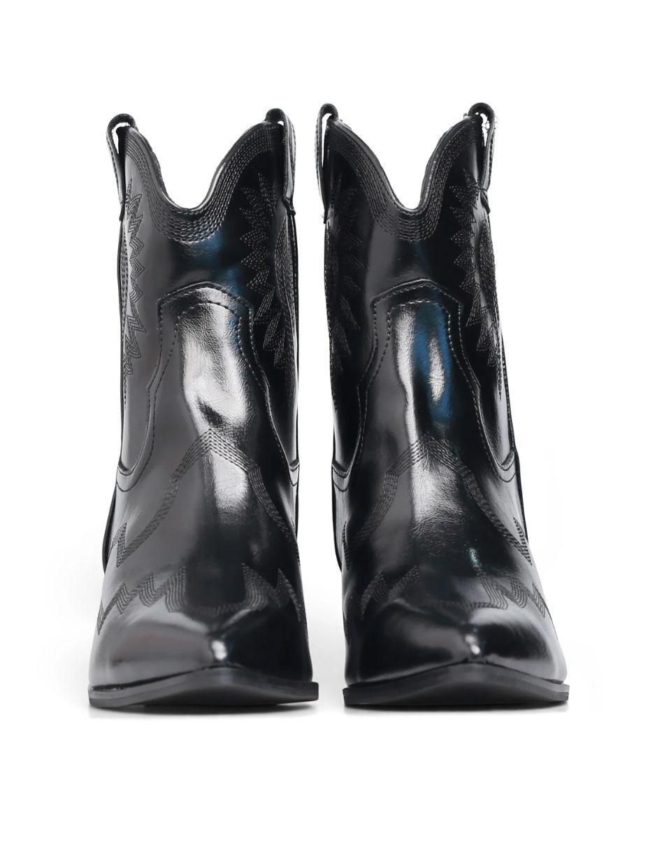 Bota cowboy al tobillo para mujer 3