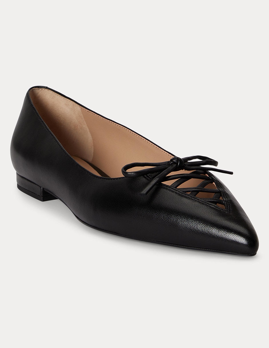 Balerina de piel para mujer 2