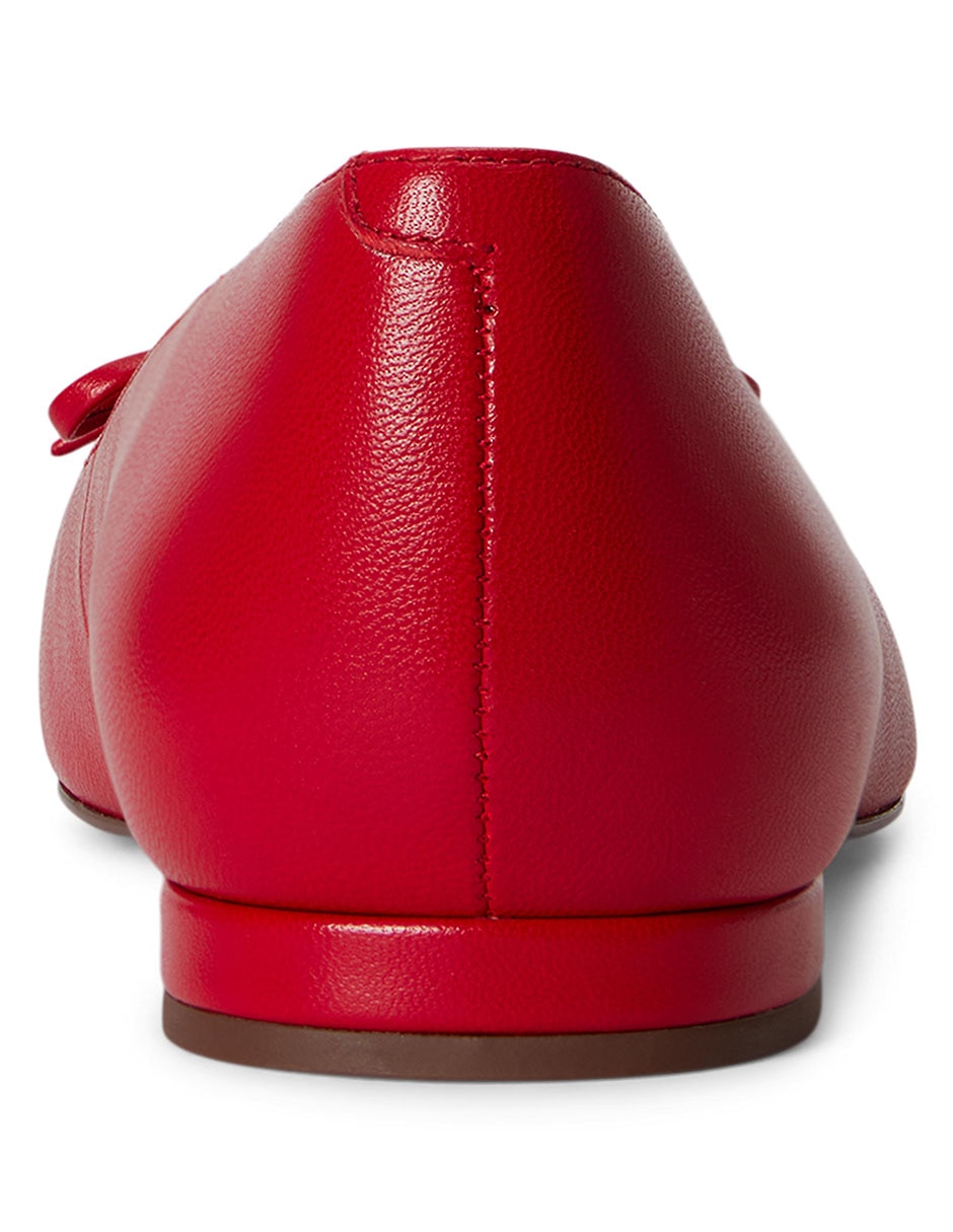 Balerina de piel para mujer 3