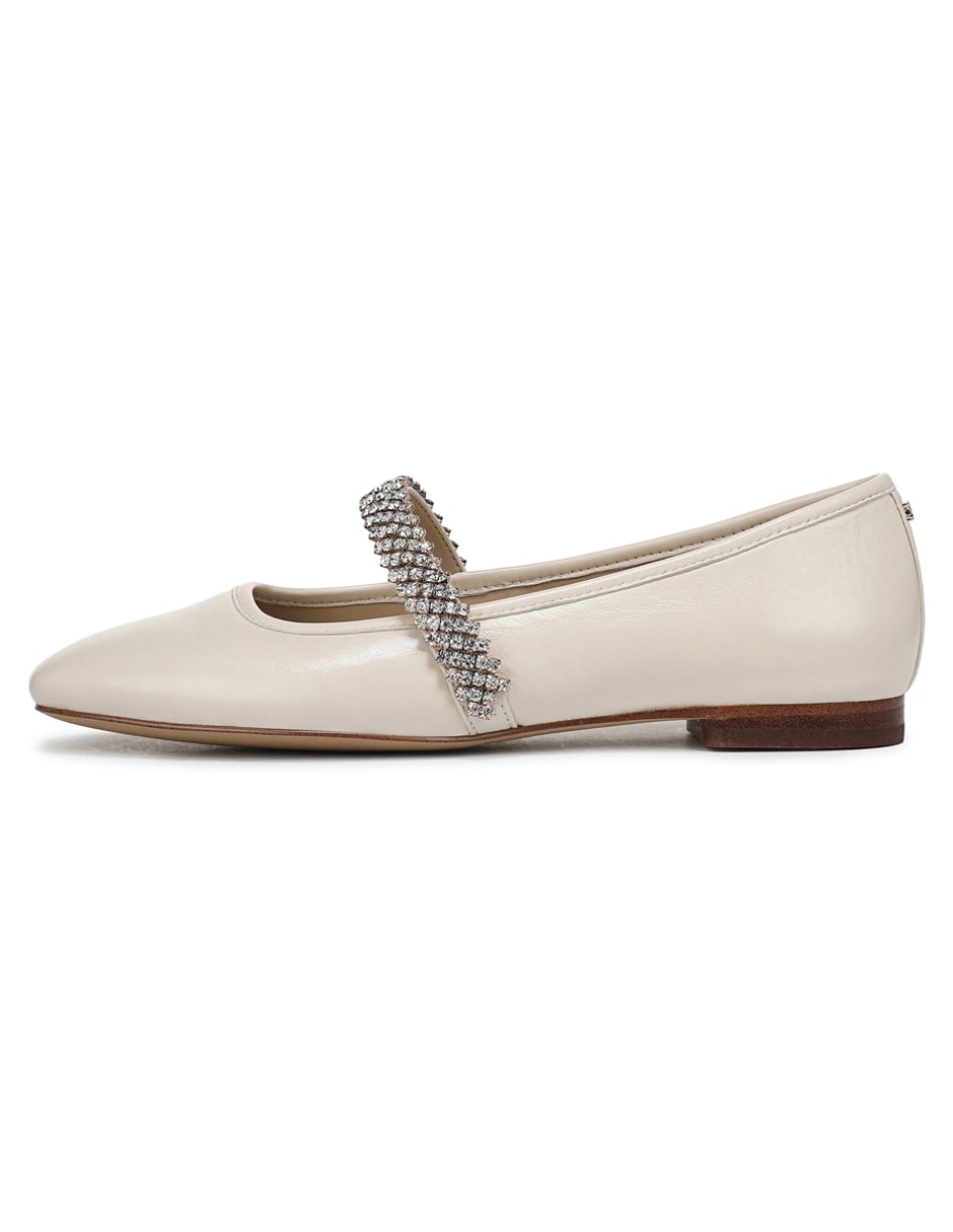 Balerina de piel para mujer