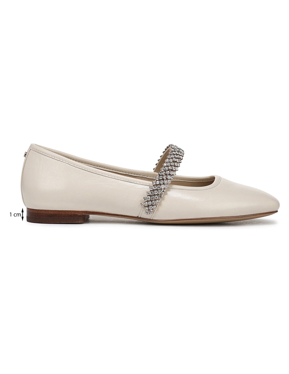 Balerina de piel para mujer 8