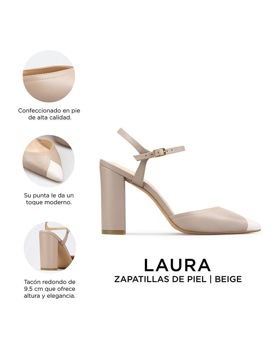 Zapatilla de piel Laura 8