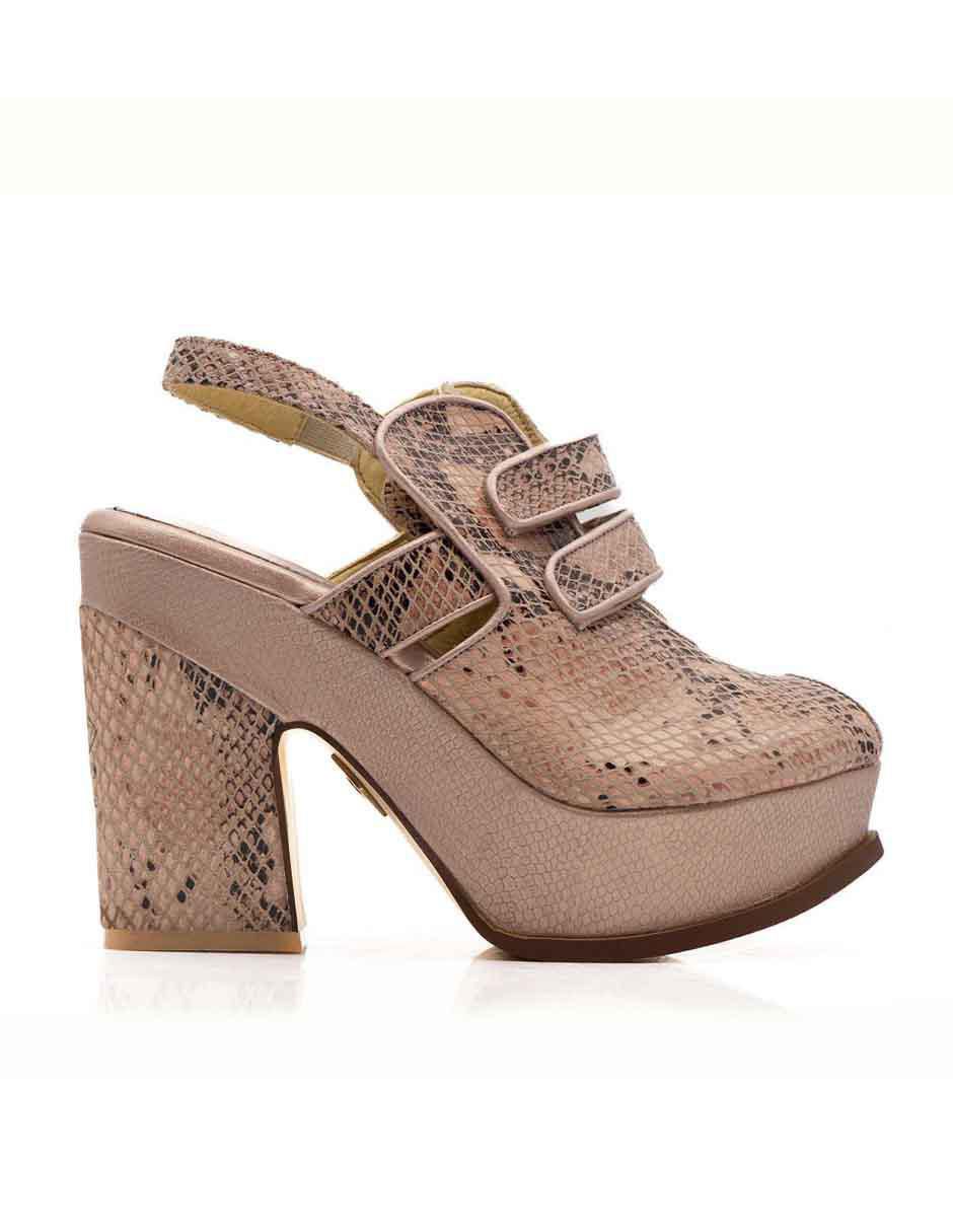 Zapatilla de Piel