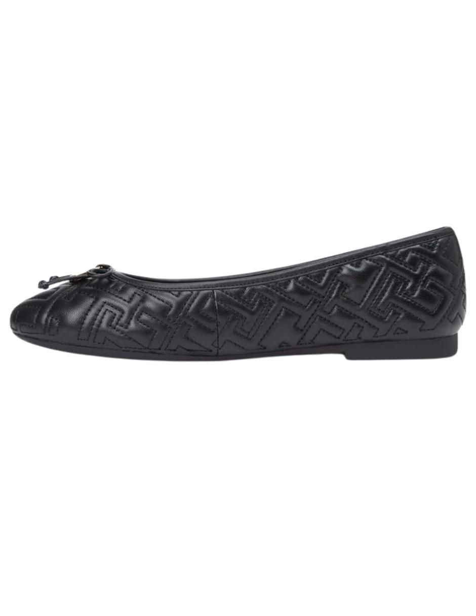 Balerina de piel para mujer