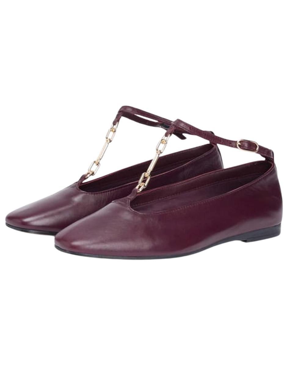 Balerina de piel para mujer 3