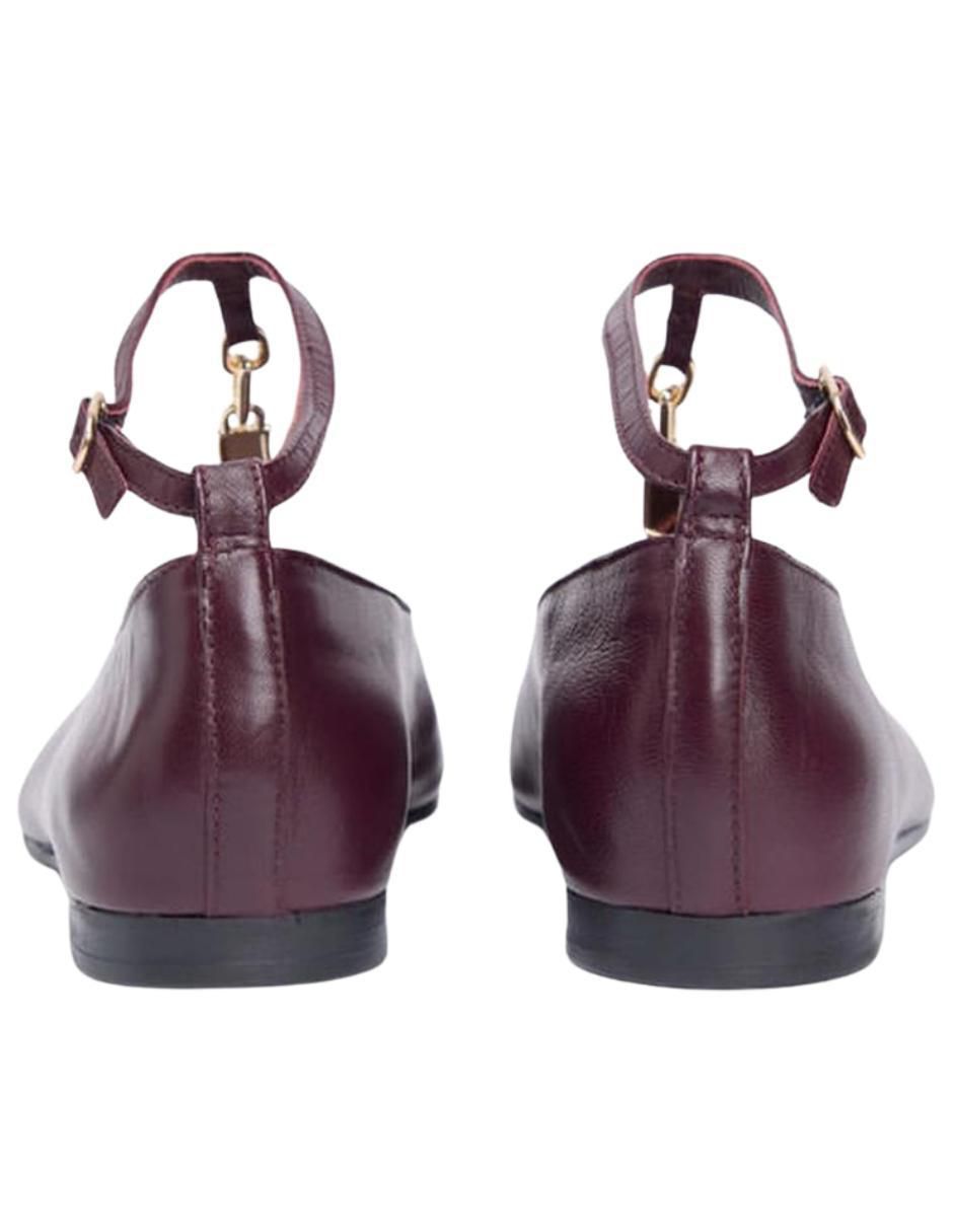 Balerina de piel para mujer 5
