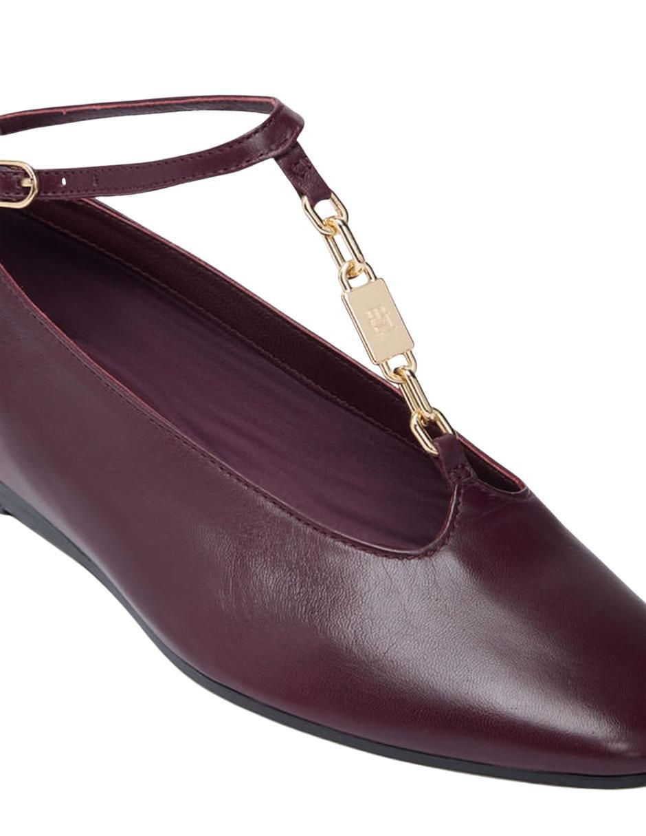 Balerina de piel para mujer 7