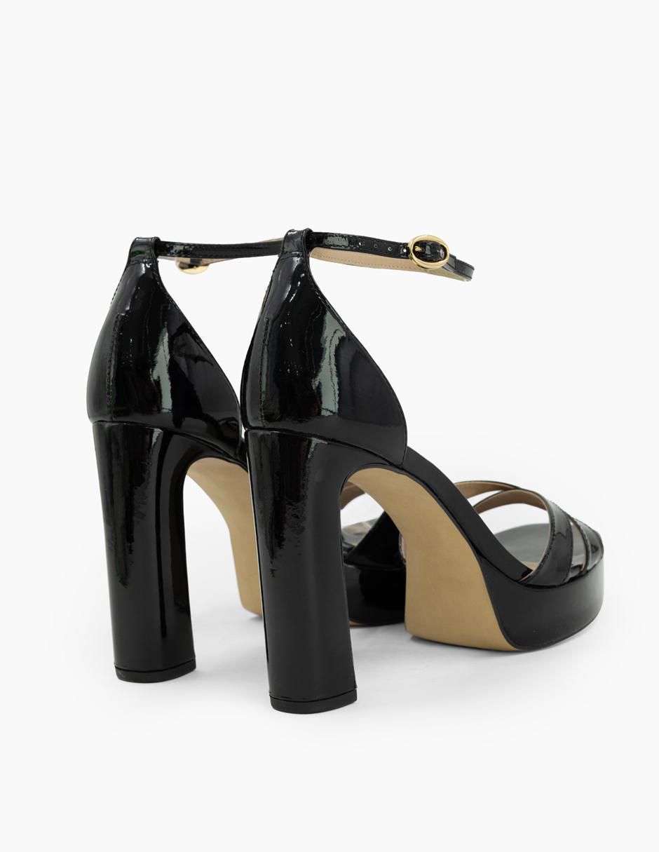 Sandalia de tacón Detailed Soles para mujer 3