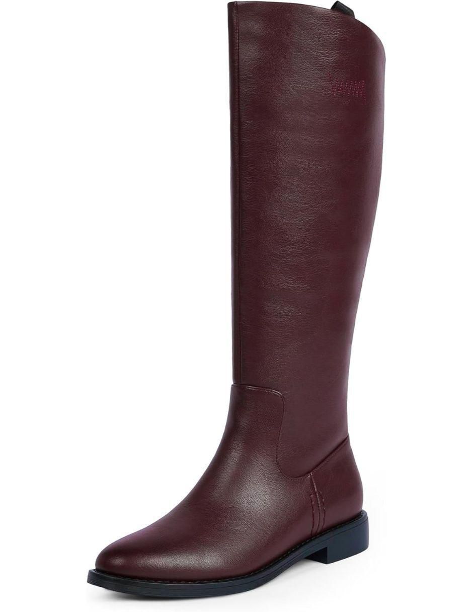 Bota abajo de la rodilla para mujer