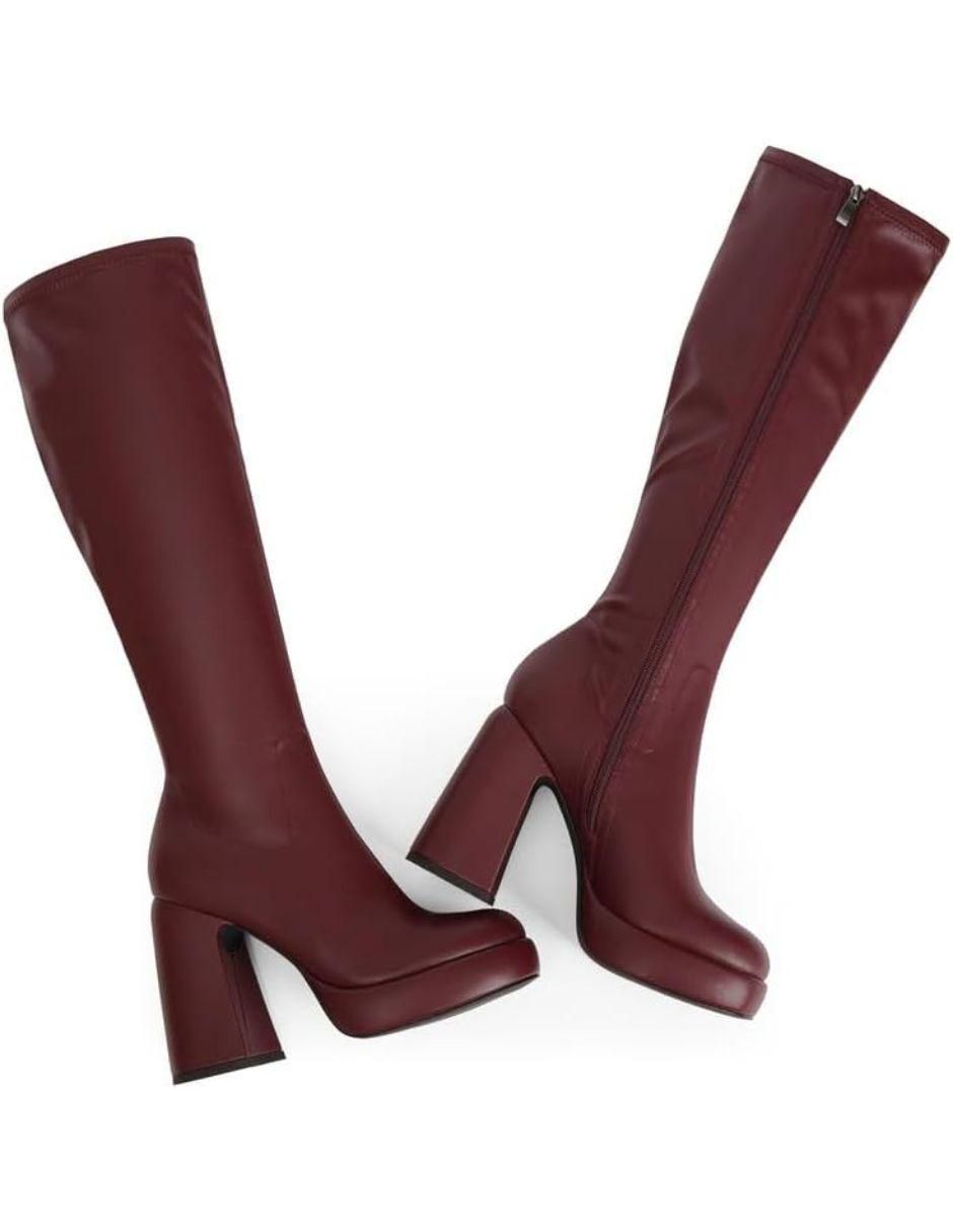Bota abajo de la rodilla gwin no aplica "de" sintético "para mujer"