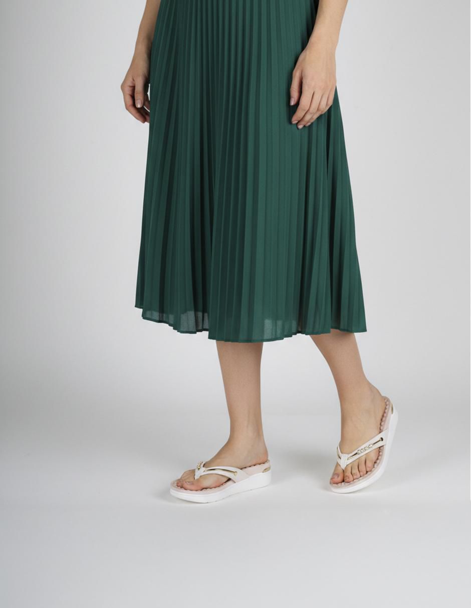 Sandalia plana para mujer 6