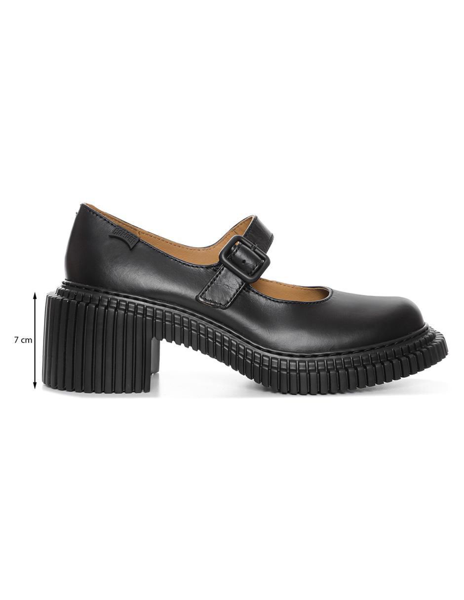 Zapato de tacón Pix London de piel para mujer 8