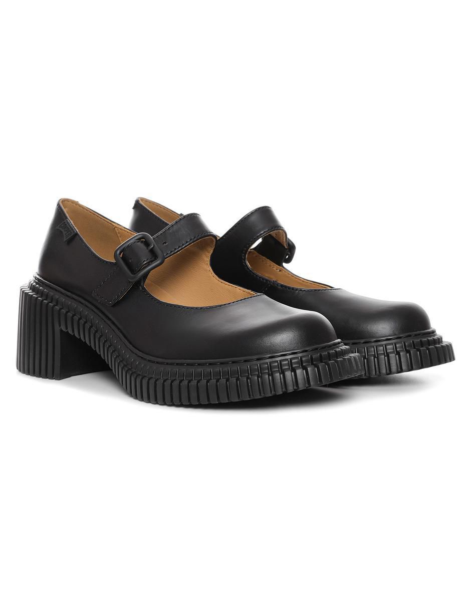 Zapato de tacón Pix London de piel para mujer 3