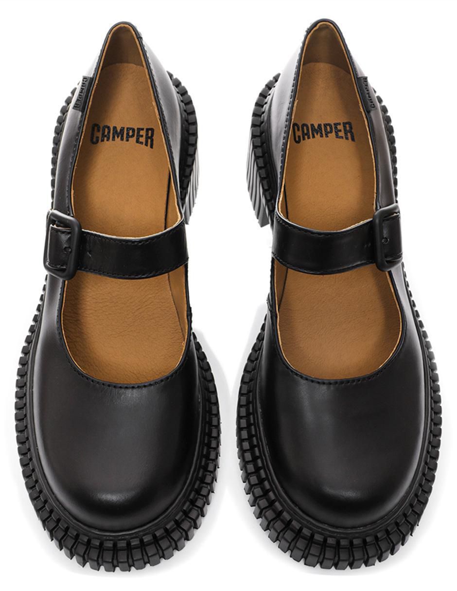 Zapato de tacón Pix London de piel para mujer 5