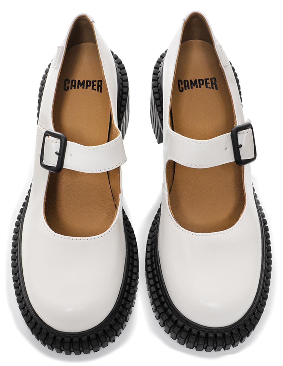 Zapato de tacón Pix London de piel para mujer 5