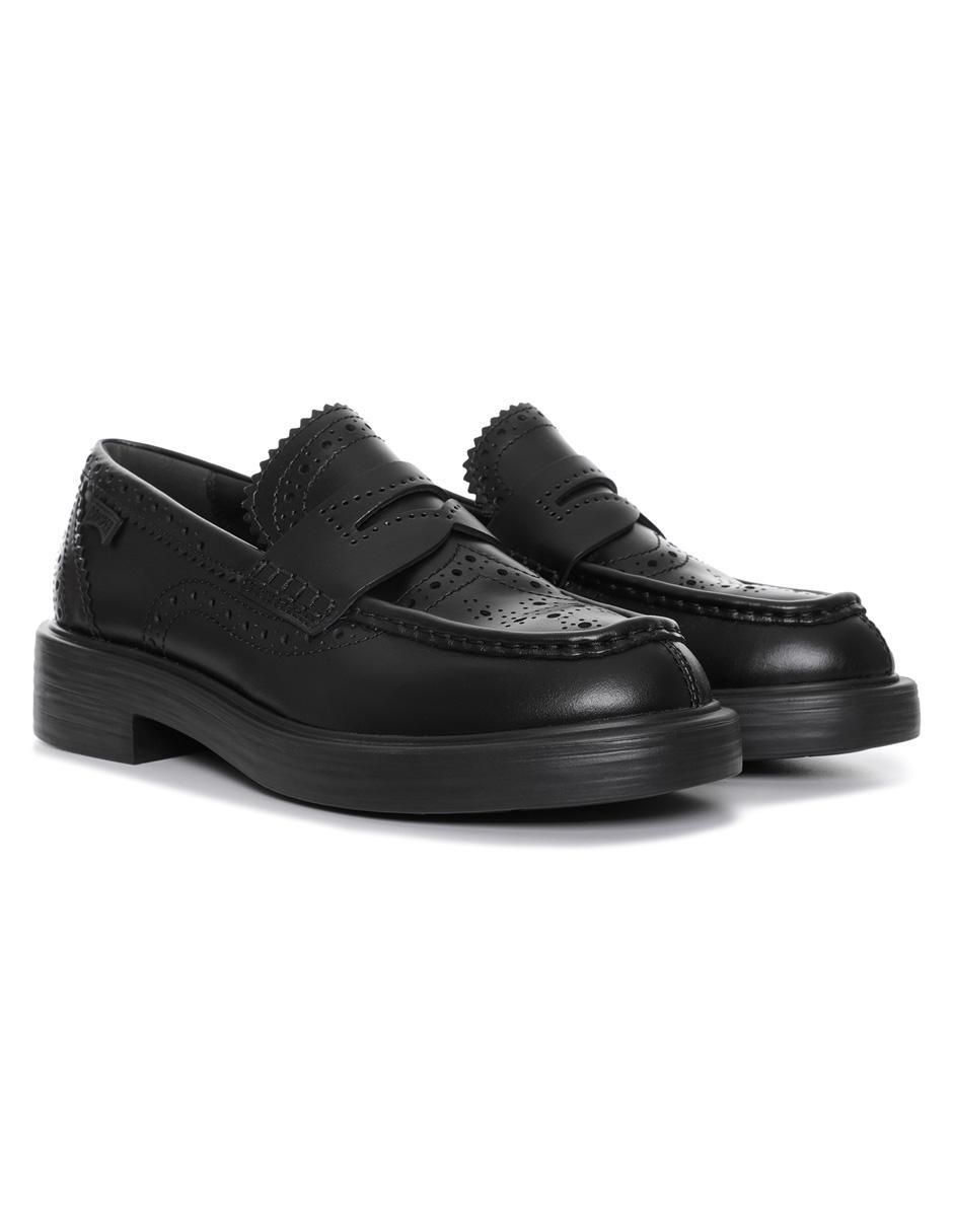 Mocasín Twins de piel para mujer 3