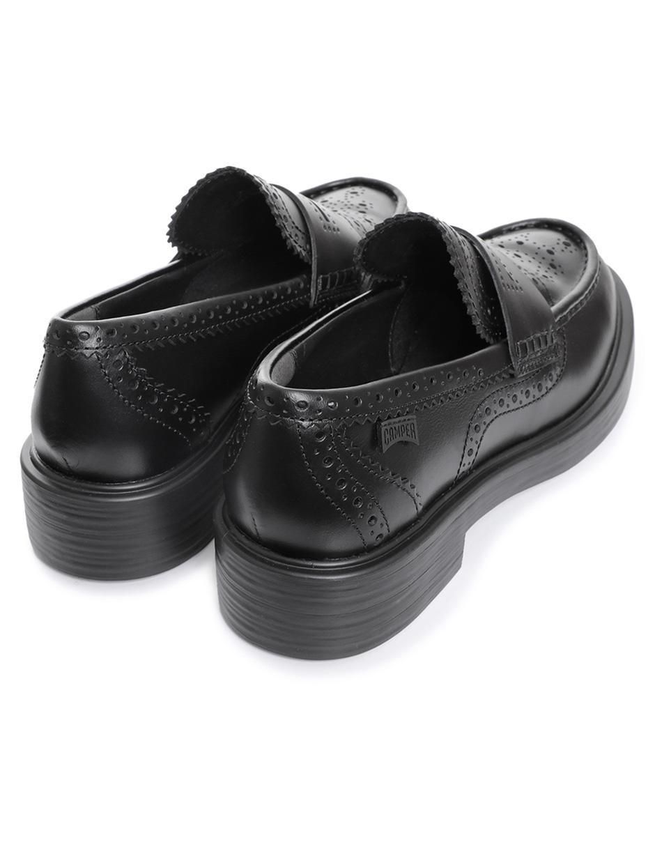 Mocasín Twins de piel para mujer 4