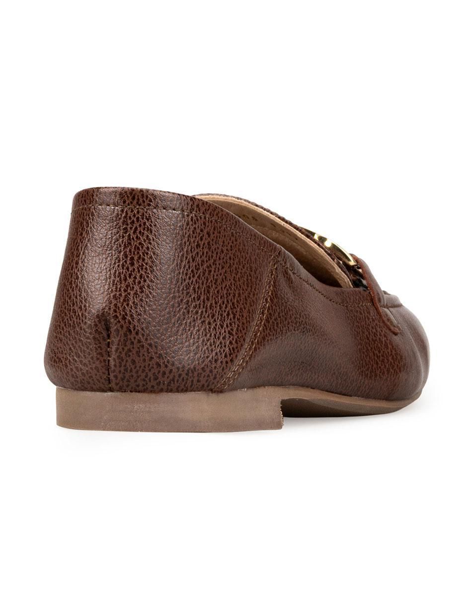 Mocasín de piel para mujer 4