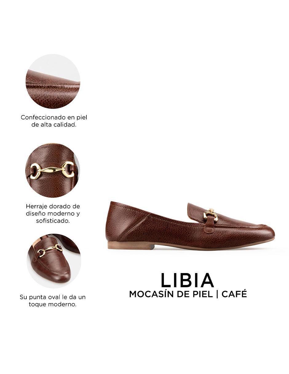 Mocasín de piel para mujer 8