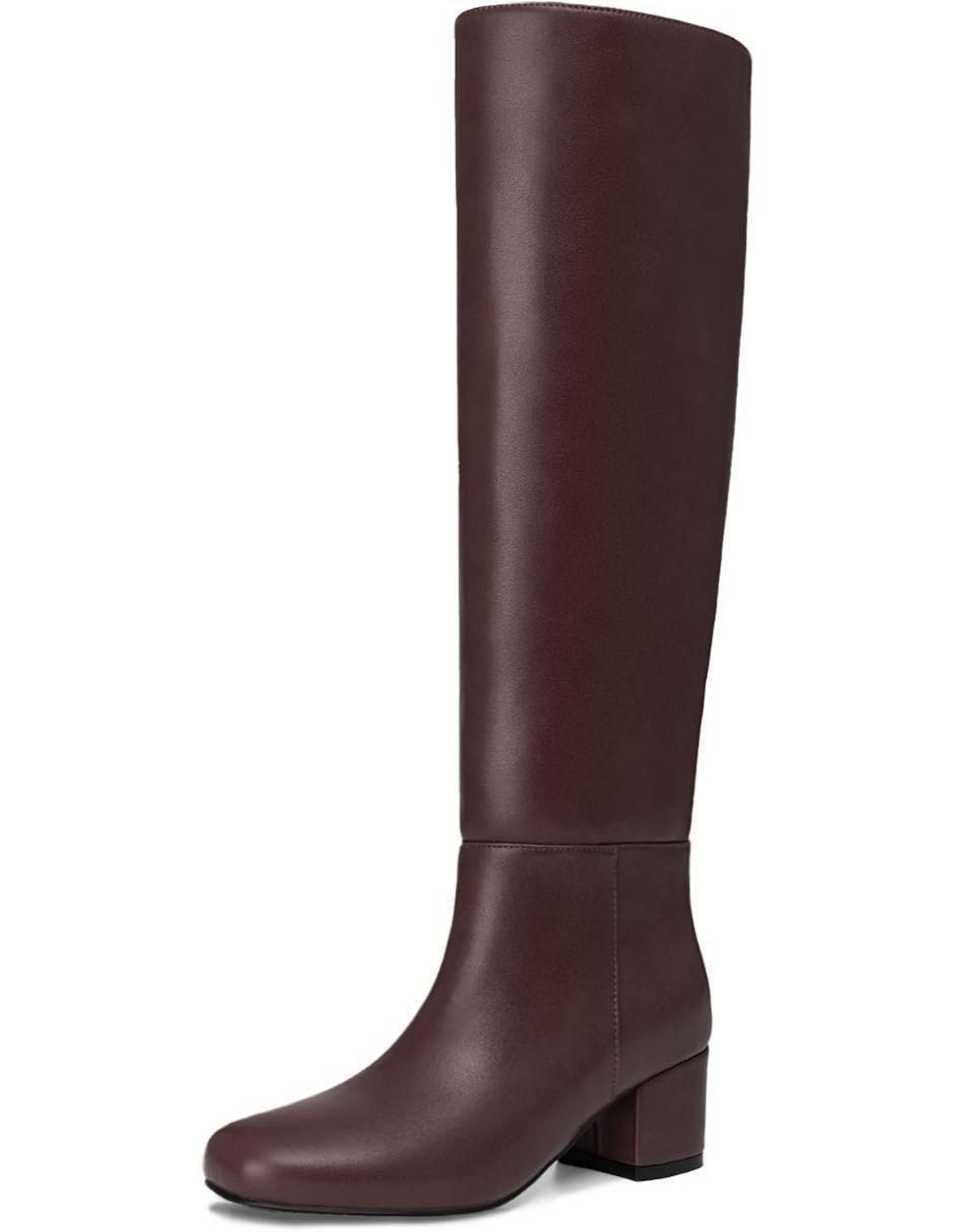 Bota abajo de la rodilla para mujer