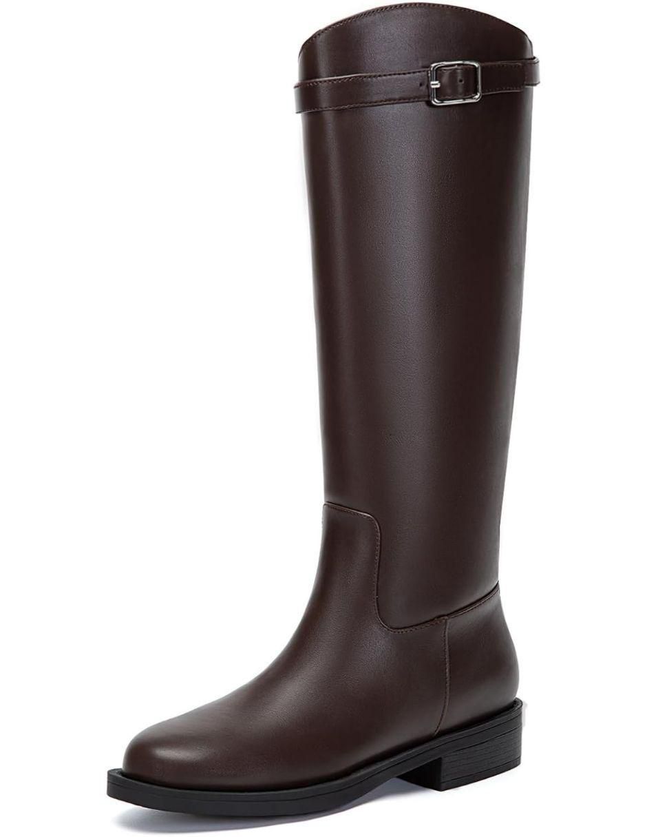 Bota abajo de la rodilla para mujer
