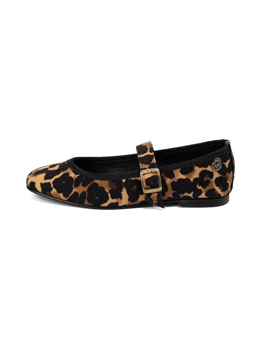 Balerina Madrid de gamuza para mujer