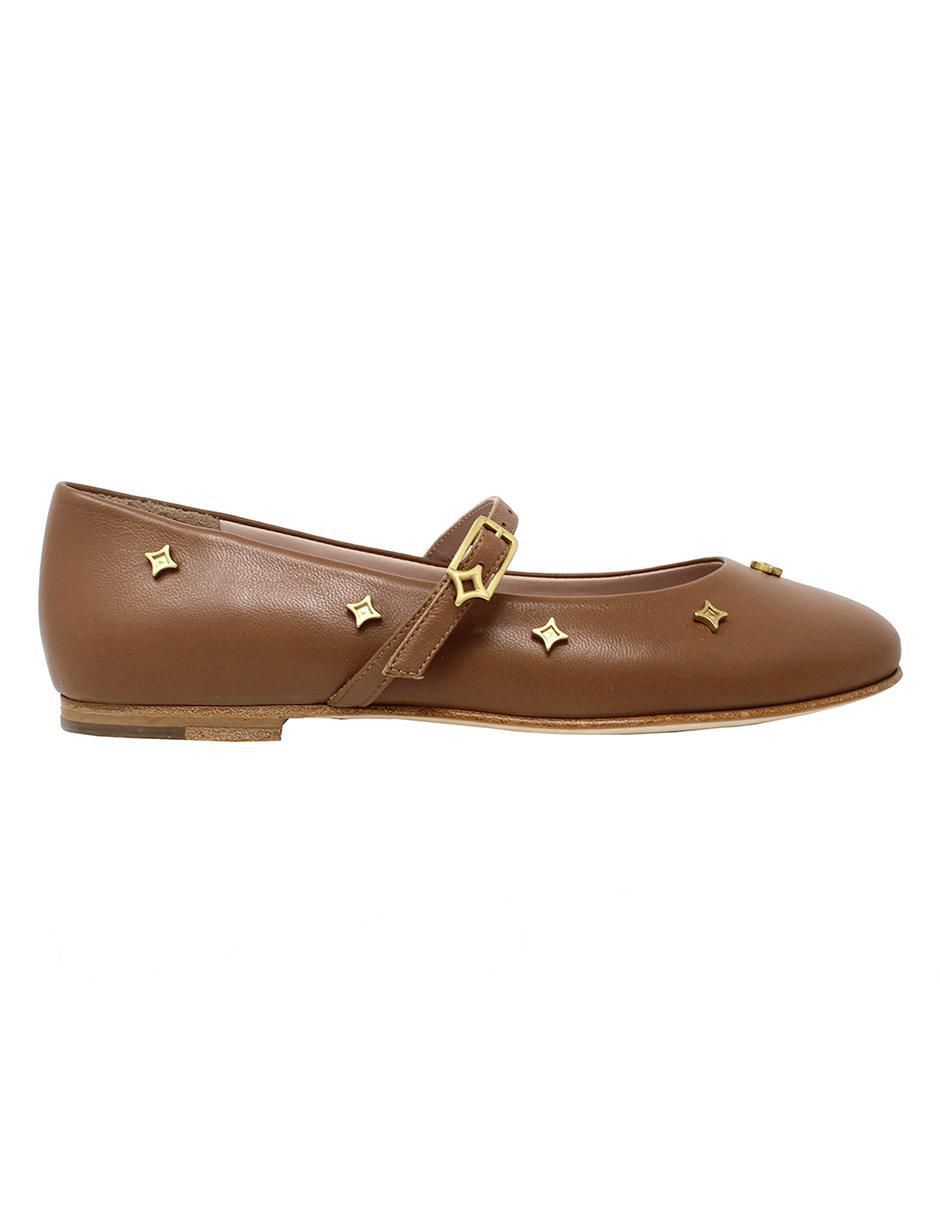 Balerina de piel para mujer 3