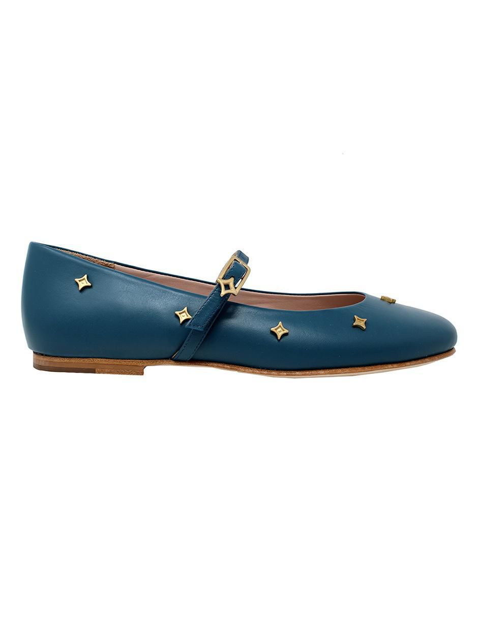 Balerina de piel para mujer 3