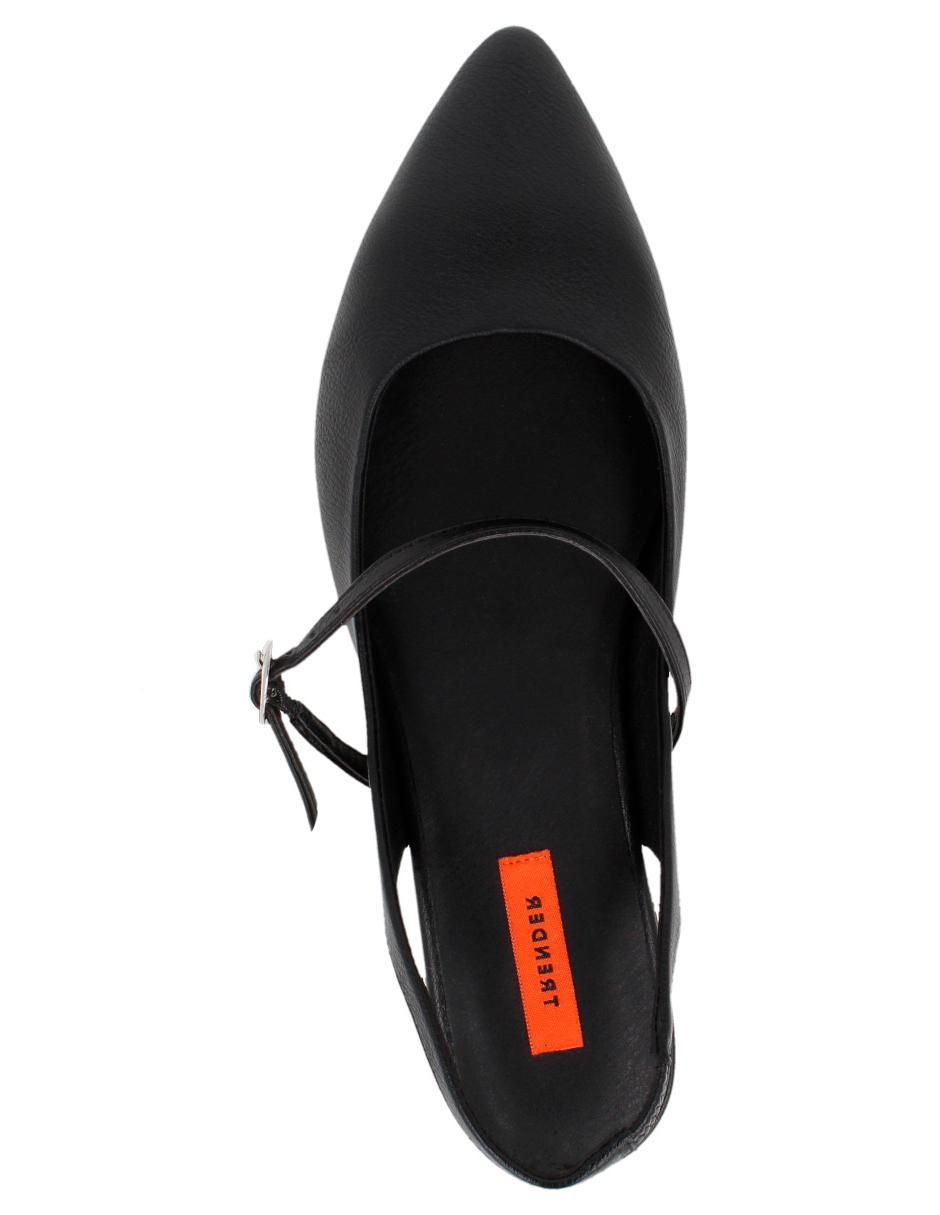 Balerina de piel para mujer 5