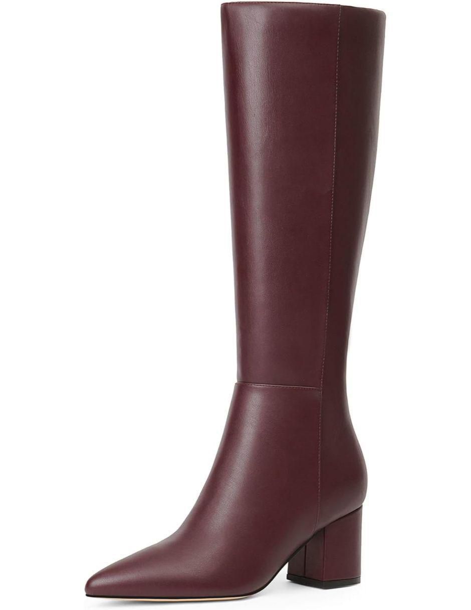 Bota abajo de la rodilla para mujer