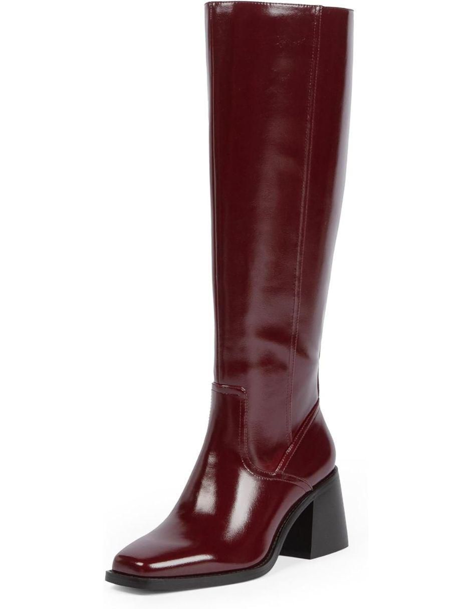 Bota abajo de la rodilla para mujer