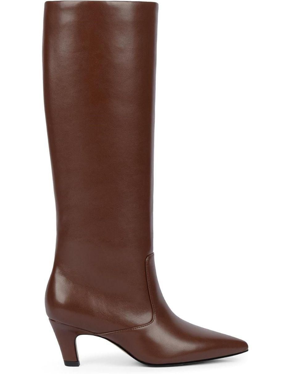 Bota abajo de la rodilla para mujer 4