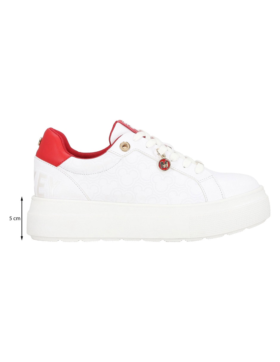 Tenis Mickey Mundial Mickey Mouse para mujer 8
