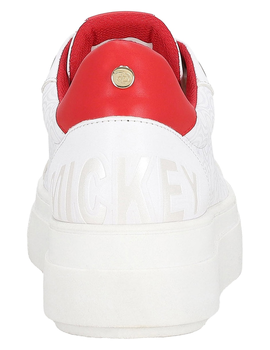 Tenis Mickey Mundial Mickey Mouse para mujer 4