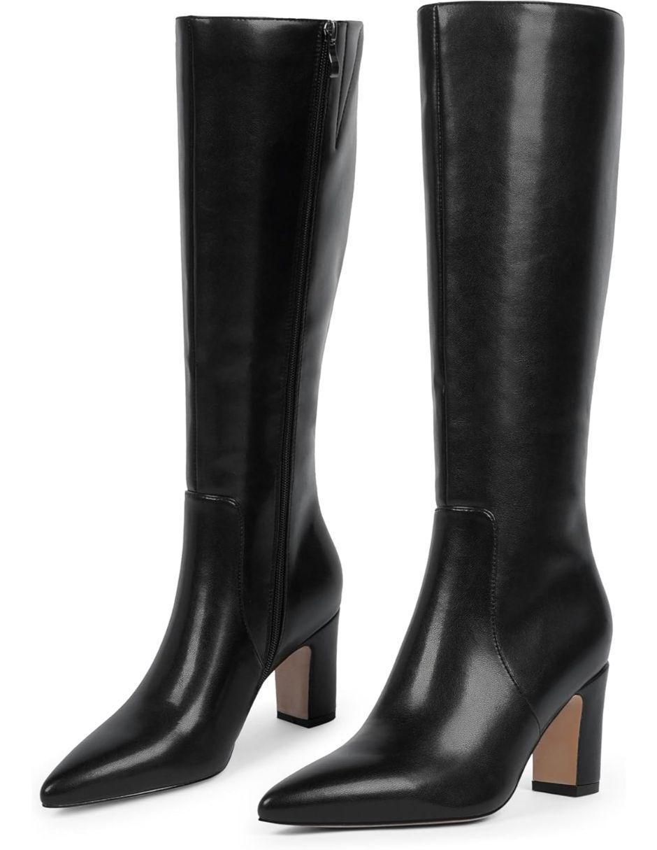 Bota abajo de la rodilla para mujer 4