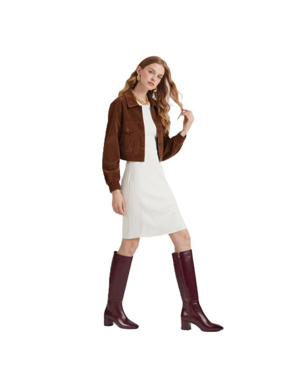 Bota abajo de la rodilla para mujer 4