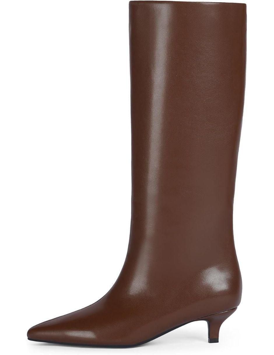 Bota abajo de la rodilla para mujer