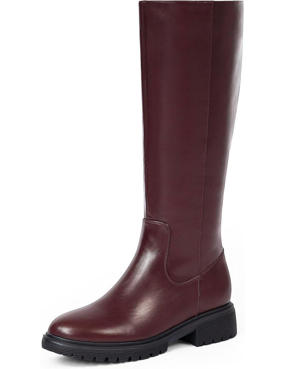 Bota abajo de la rodilla para mujer