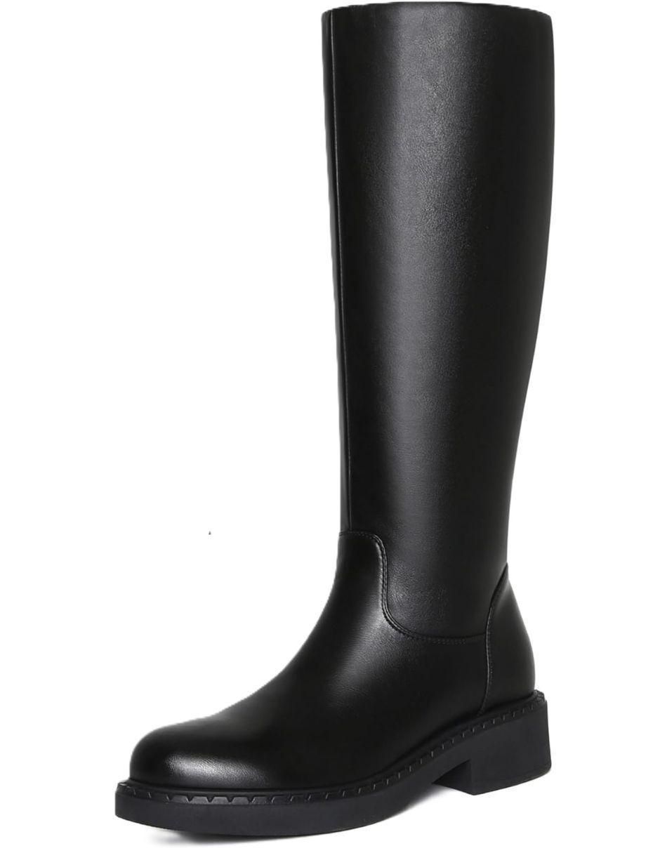 Bota abajo de la rodilla para mujer