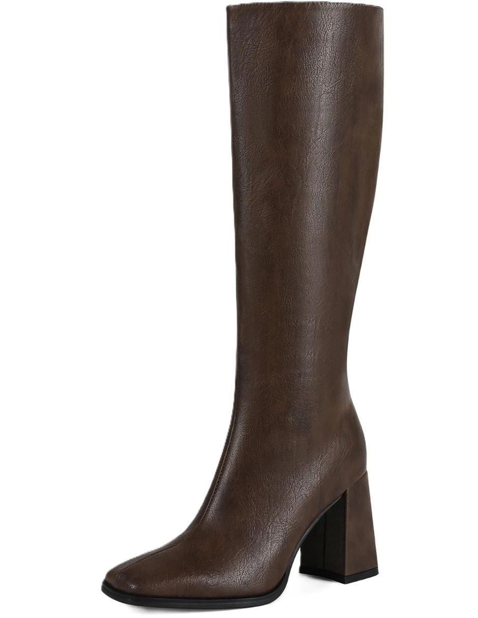 Bota abajo de la rodilla para mujer