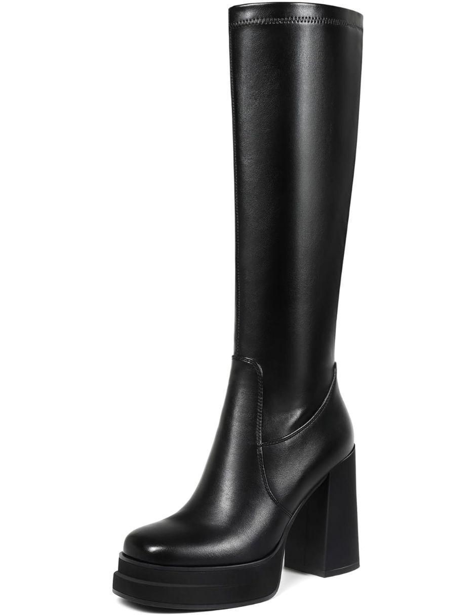 Bota abajo de la rodilla para mujer