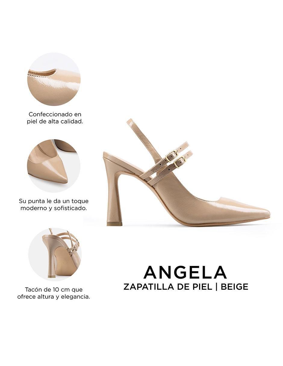 Zapatilla de piel Ángela 2