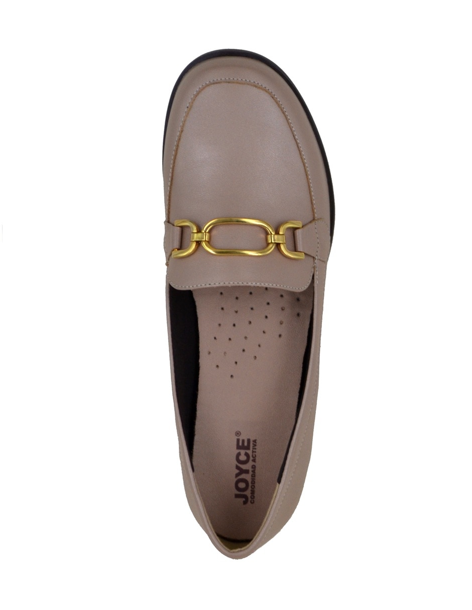 Mocasín de piel para mujer 11