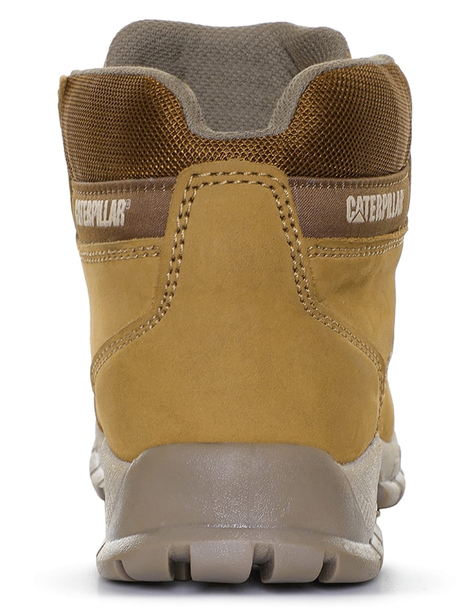 Bota arriba del tobillo de piel para mujer 4