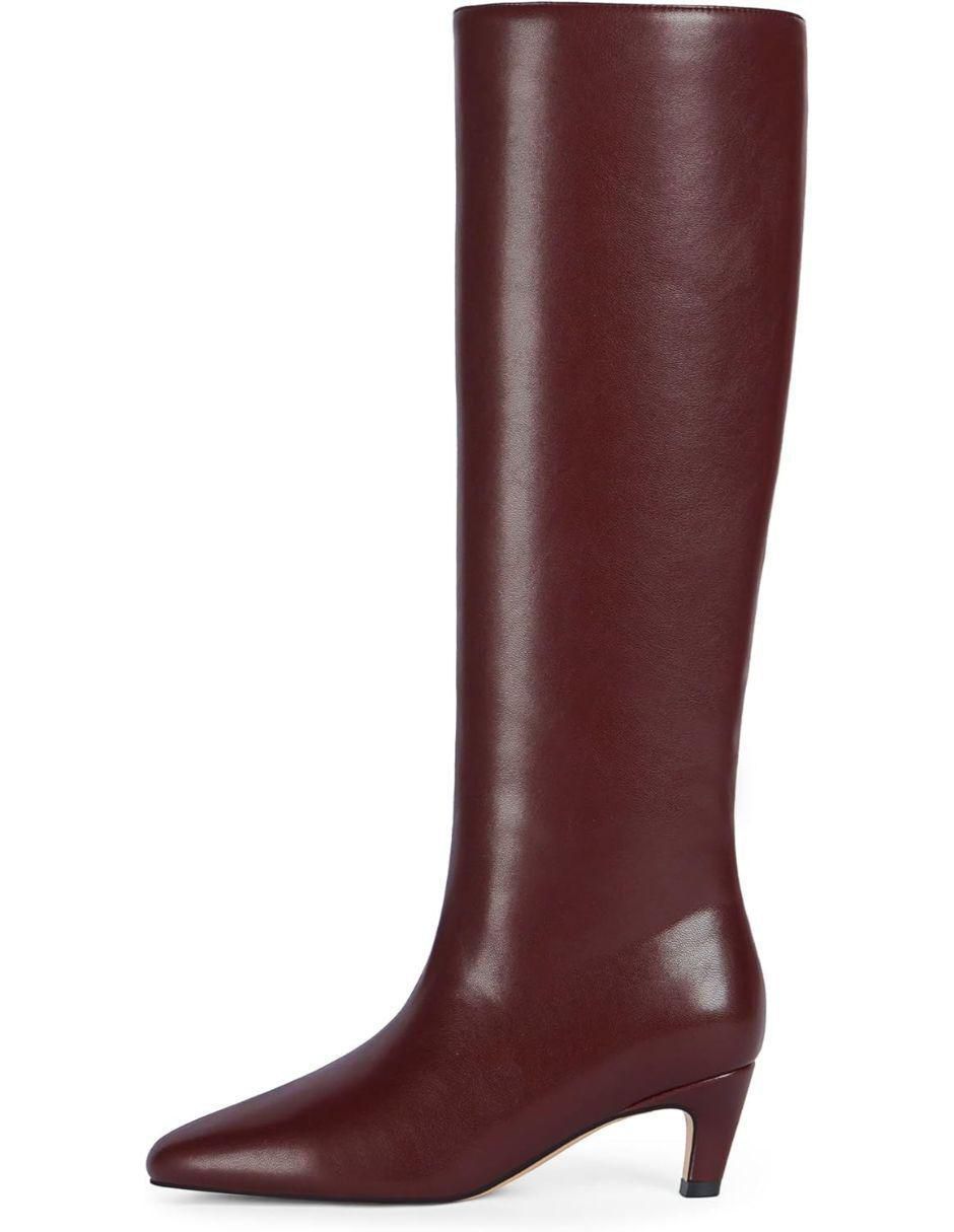 Bota abajo de la rodilla para mujer